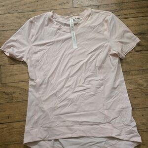 lululemon athletica Light Pink Short Sleeve Top